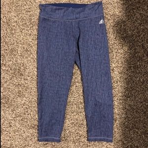 Navy adidas leggings